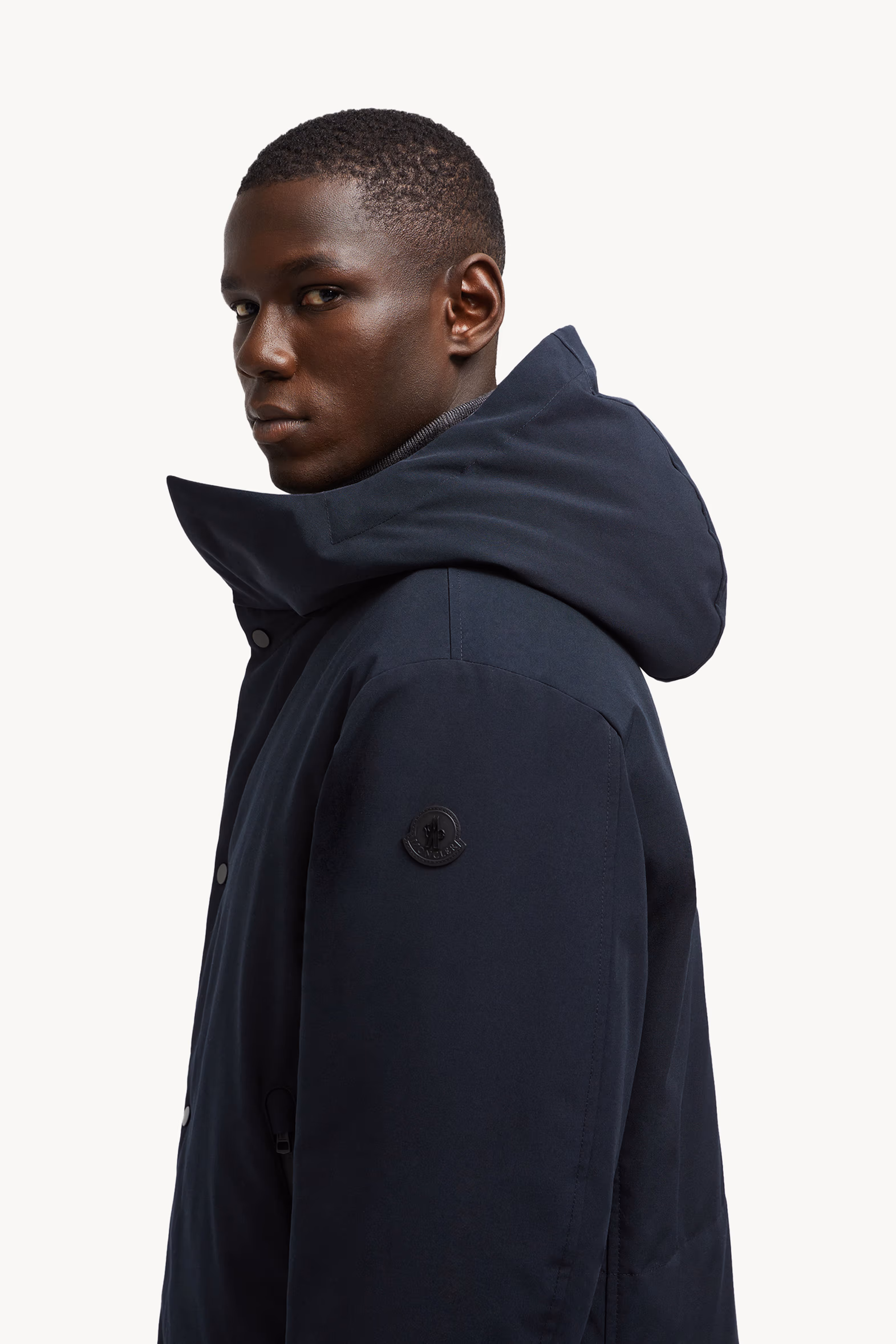 Fowey Reversible Hooded Short Down Jacket Men Navy Blue Moncler 8